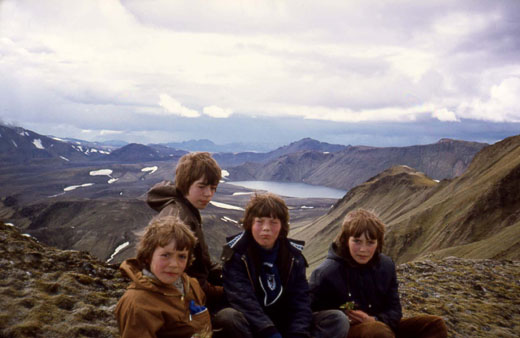 Gilli,Guðni,Jón, og Benni